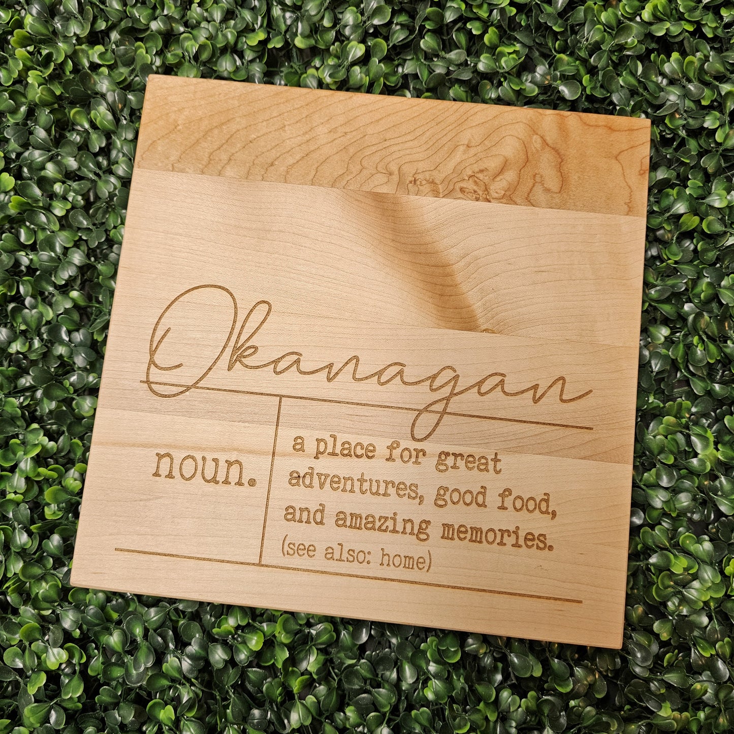 Okanagan Definition Charcuterie Board 10x10
