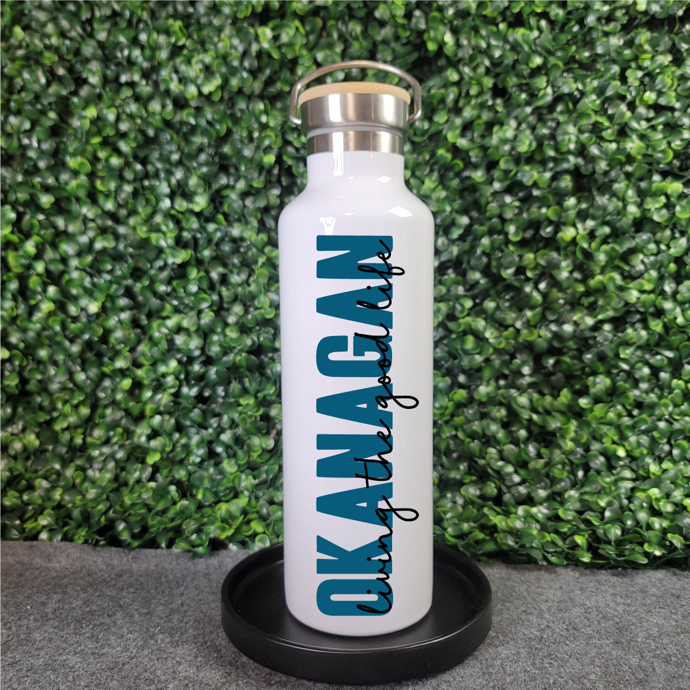 Okanagan - Living the good life Water Bottle