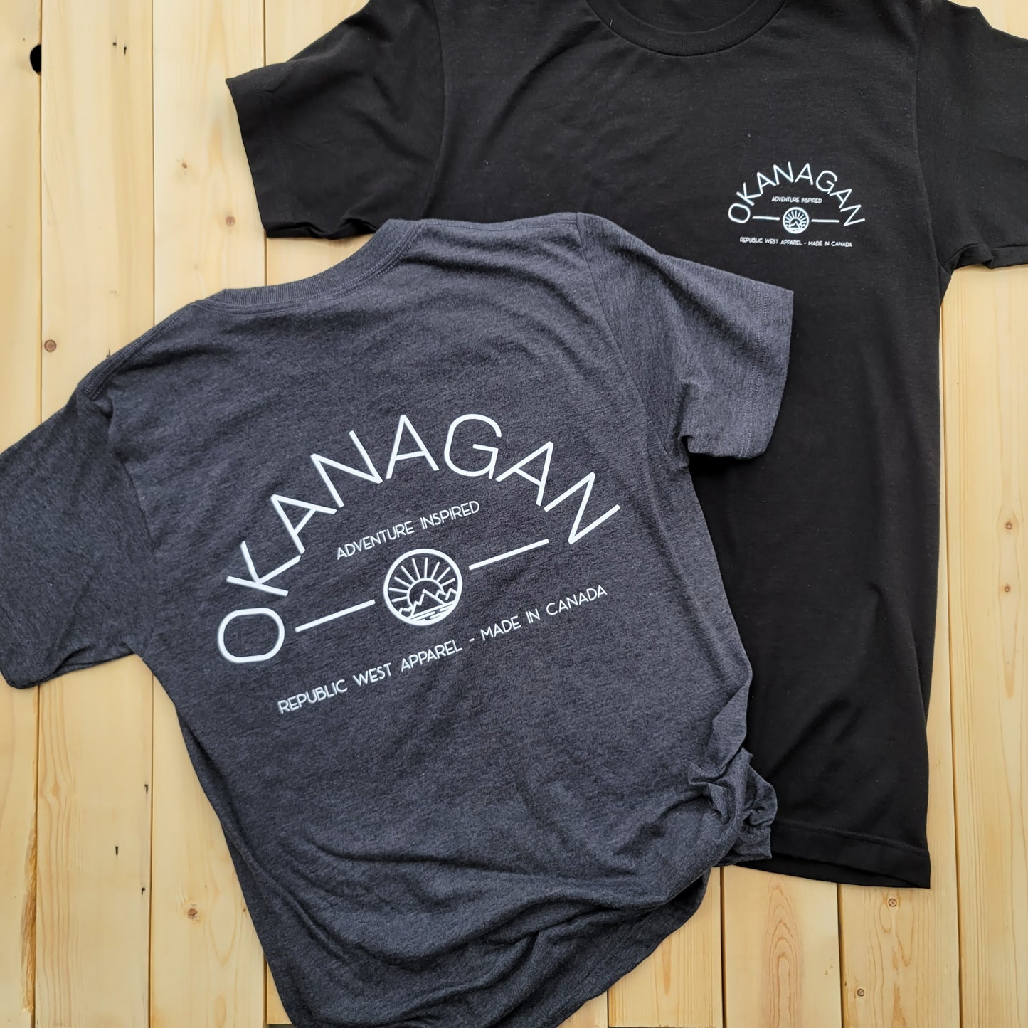 tshirt Okanagan Classic T-Shirt - Charcoal Republic West