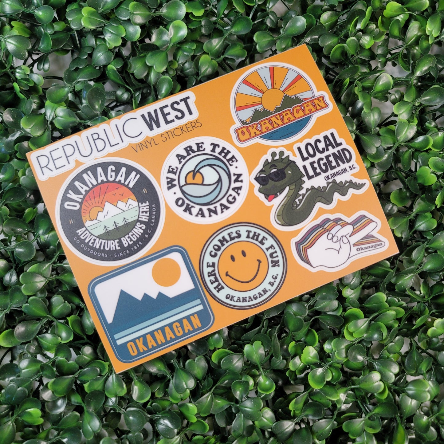 Okanagan Sticker Sheet