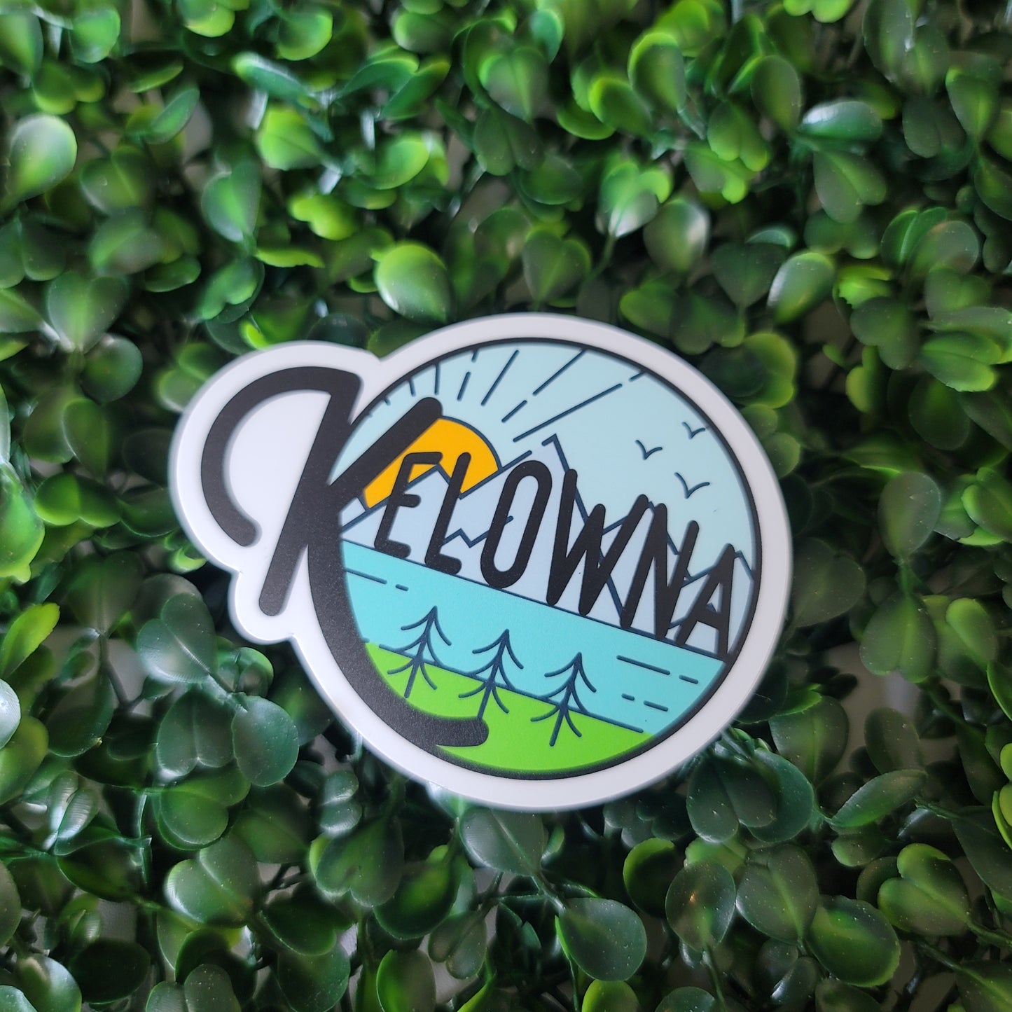 Happy Travels Kelowna Magnet