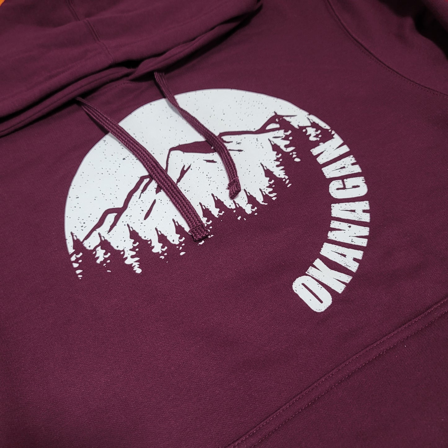 Okanagan Moon Hoodie - Burgandy