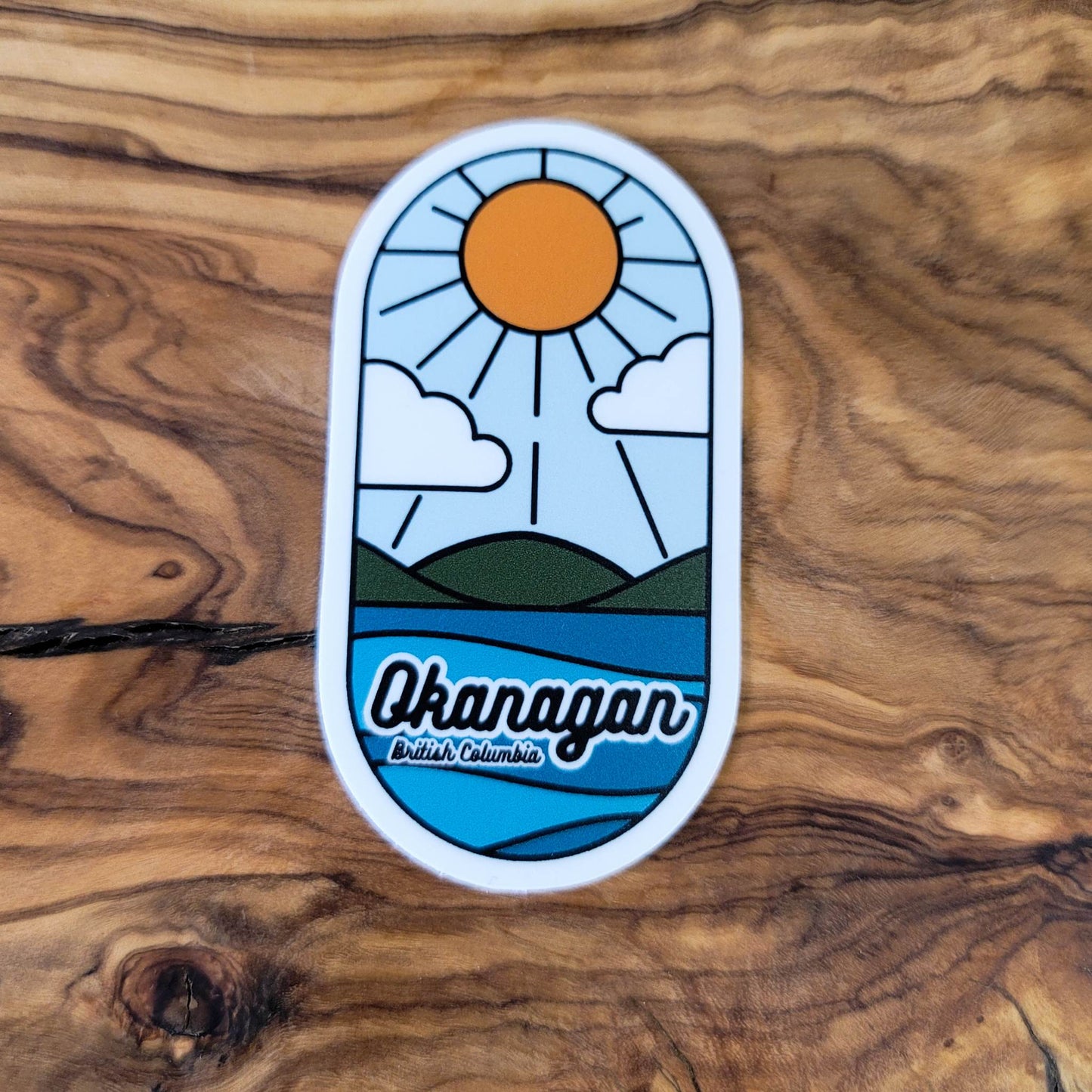 Warm Rays Sticker