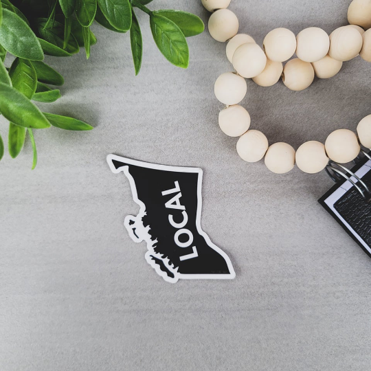 Local BC Vinyl Sticker