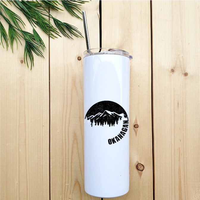 Coffee - Cold - Hot - Straw - Travel Mug Okanagan Moon