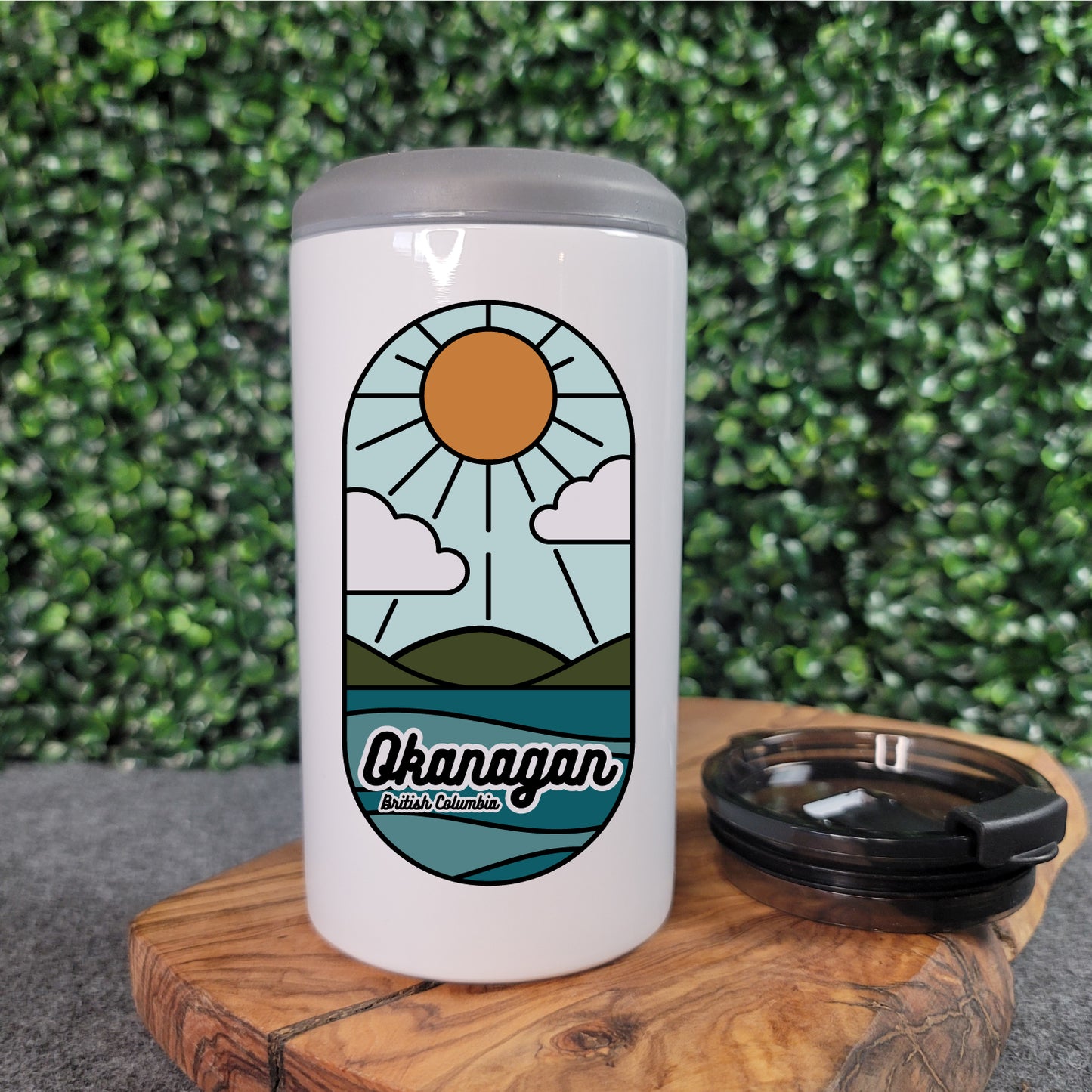 Warm Okanagan Days Can Cooler Tumbler - Republic West