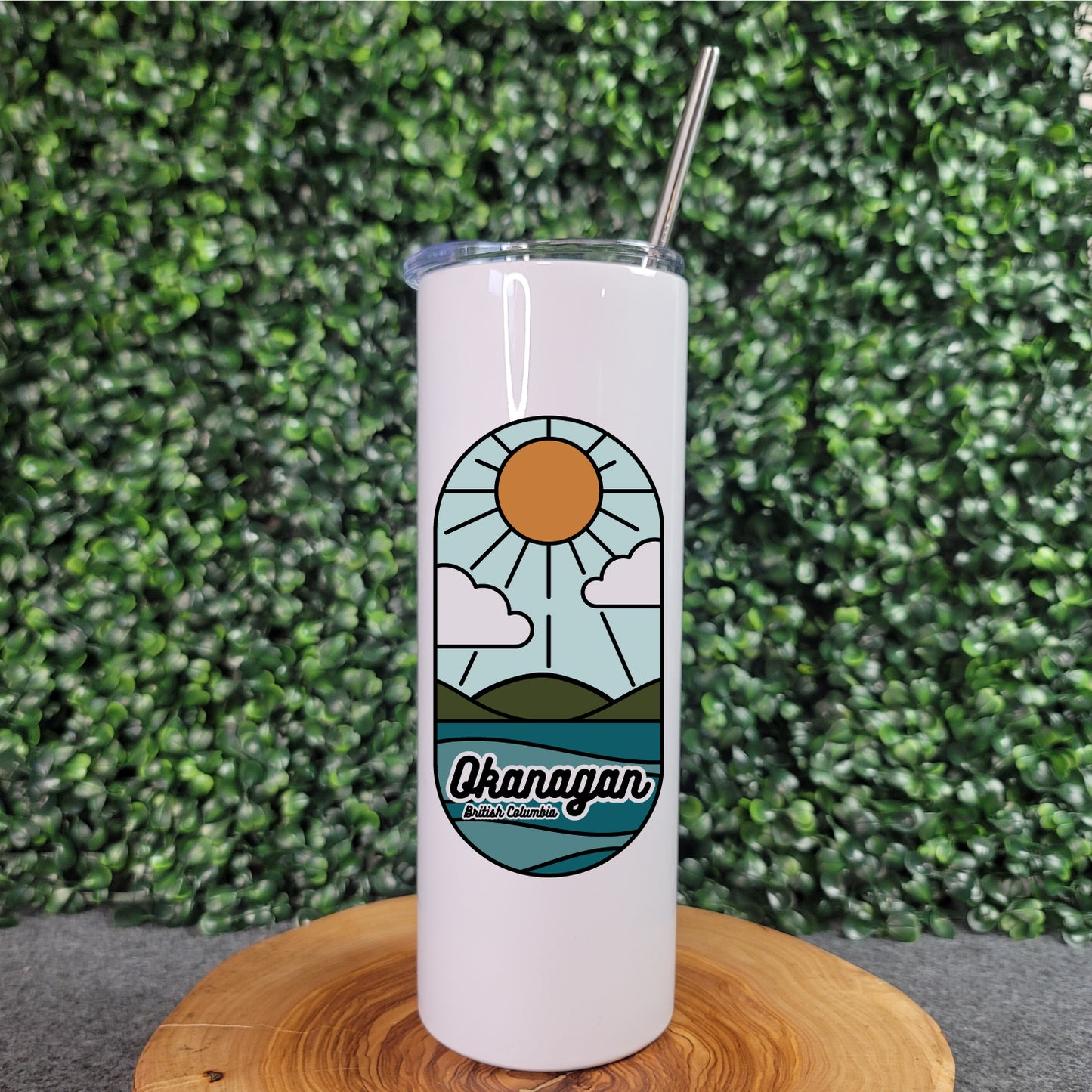 Warm Okanagan Rays Skinny Tumbler