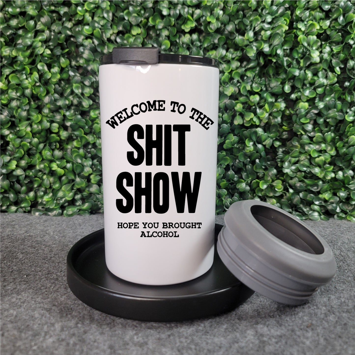 Welcome To The Shit Show Can Cooler Tumbler - Republic West