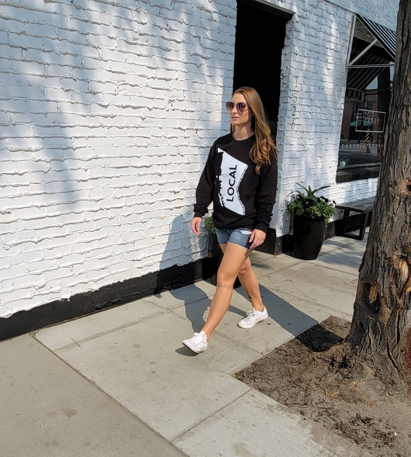 BC LOCAL CREW - BLACK - LOCAL LABEL x REPUBLIC WEST COLLAB