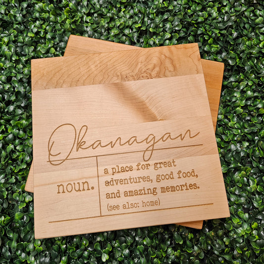 Okanagan Definition Charcuterie Board 10x10