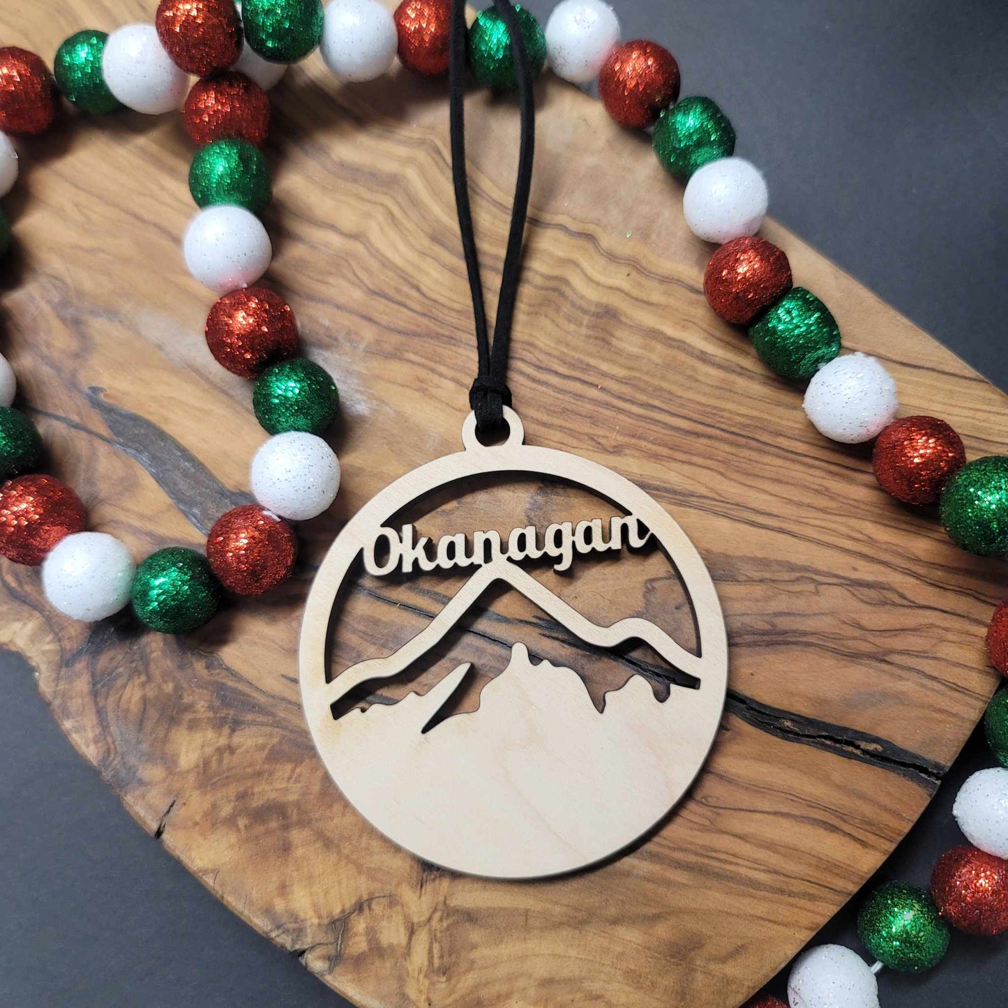 Okanagan Mountains Ornament