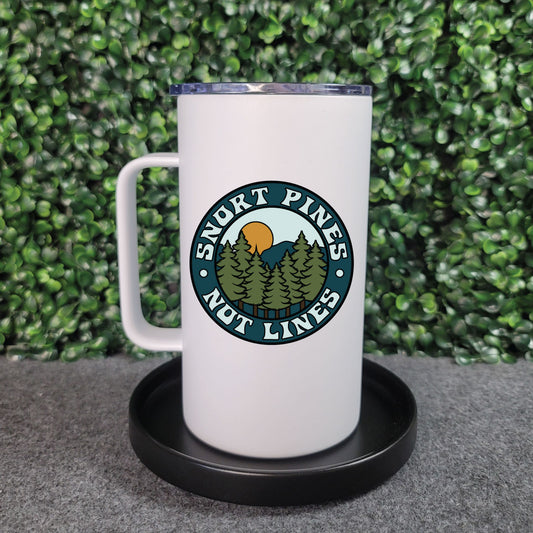 Snort Pines, Not Lines Roadie