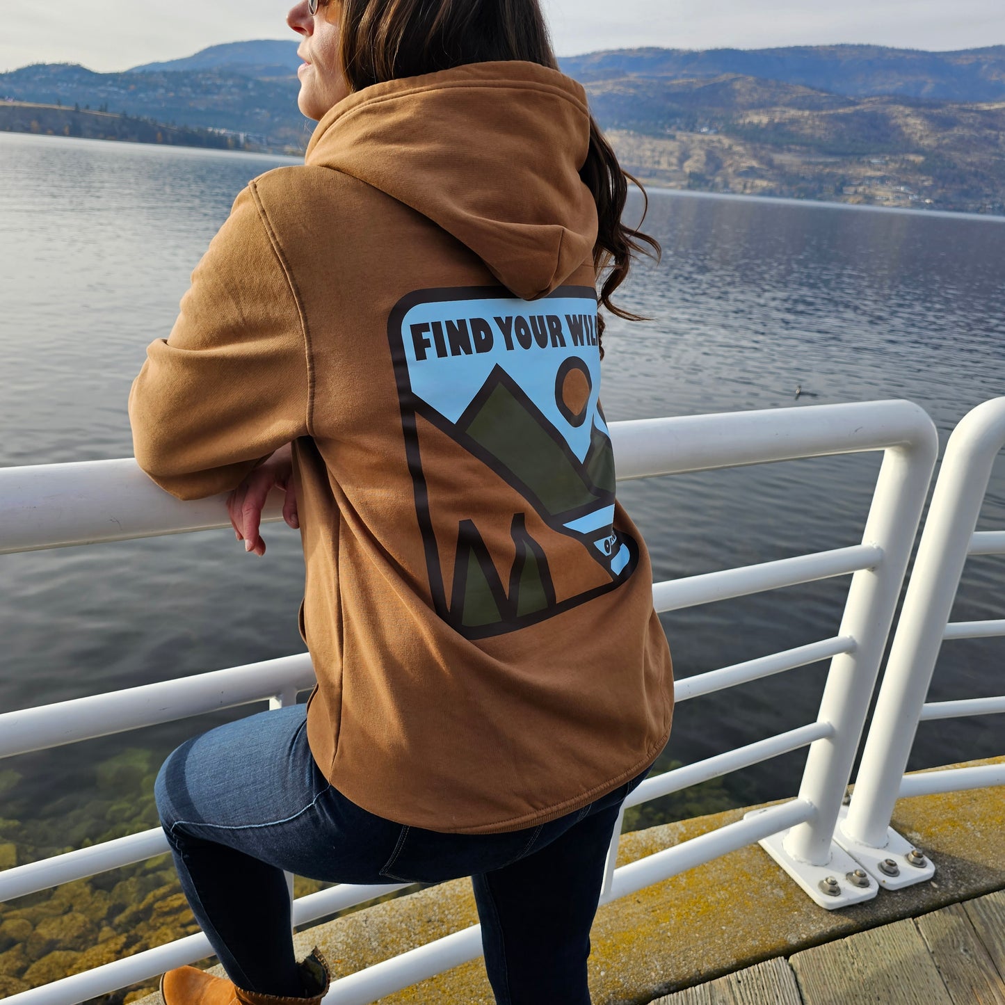 Find Your Wild Hoodie - Okanagan