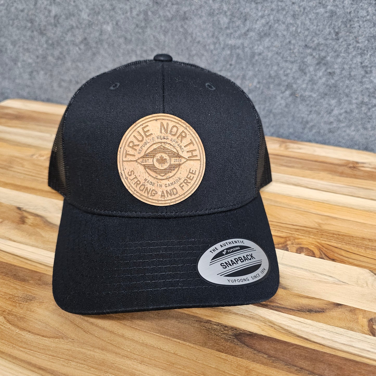 True North (Canada) Cork Patch Hat - Black