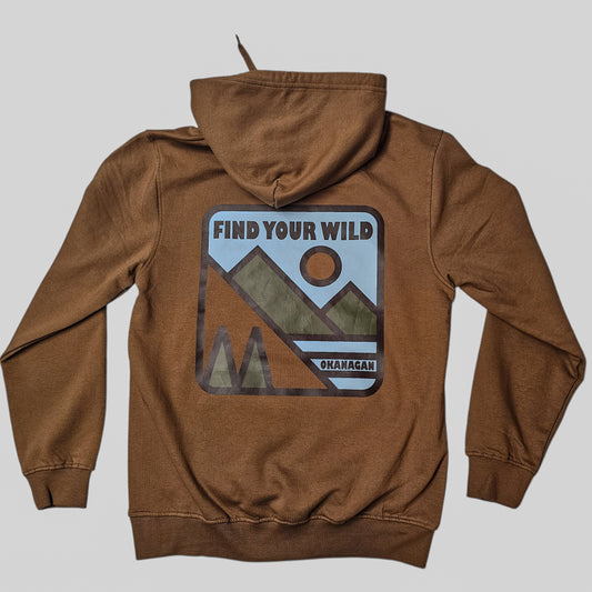 Find Your Wild Hoodie - Okanagan