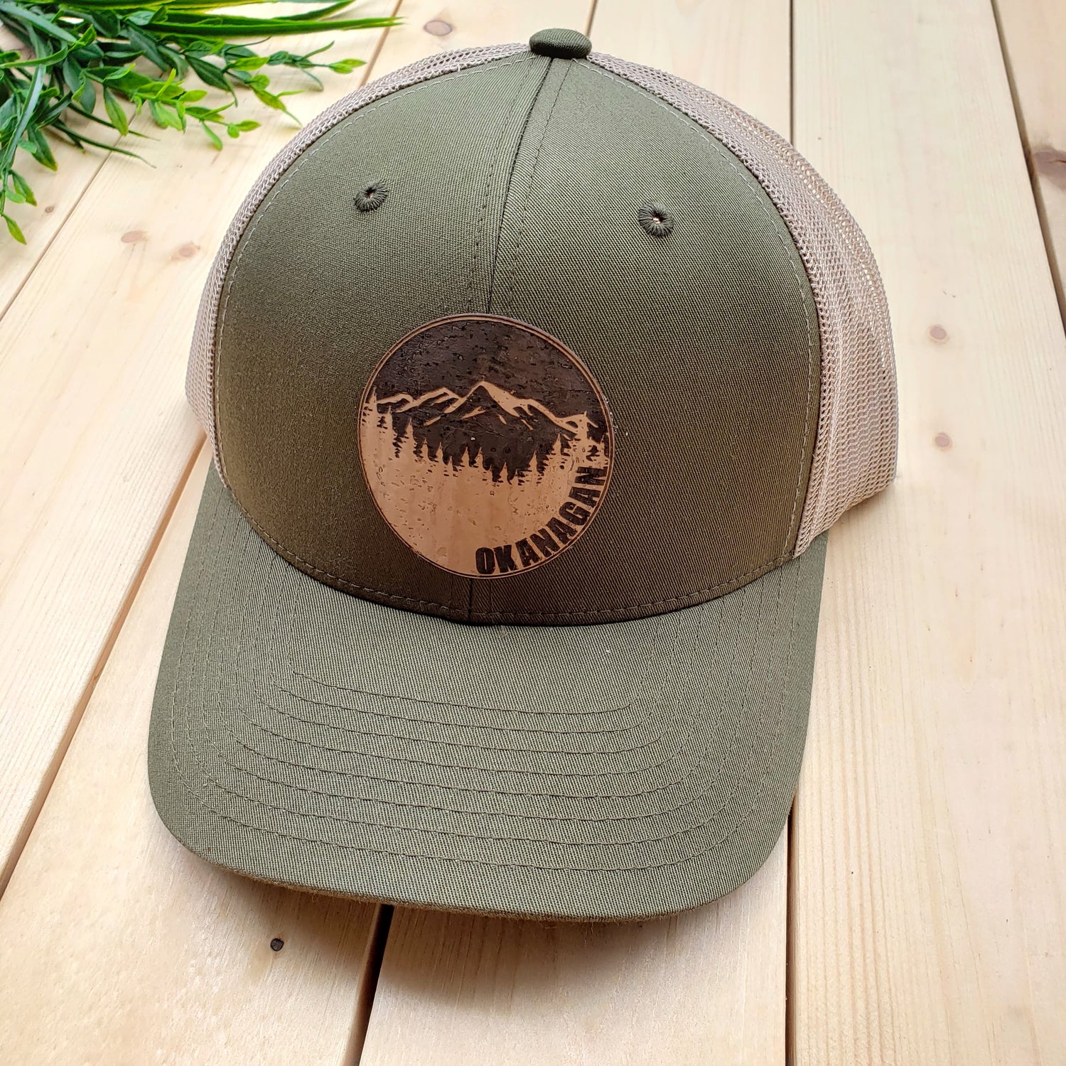 beanie - hat - Snap Back - toque - Trucker Hat Okanagan Cork