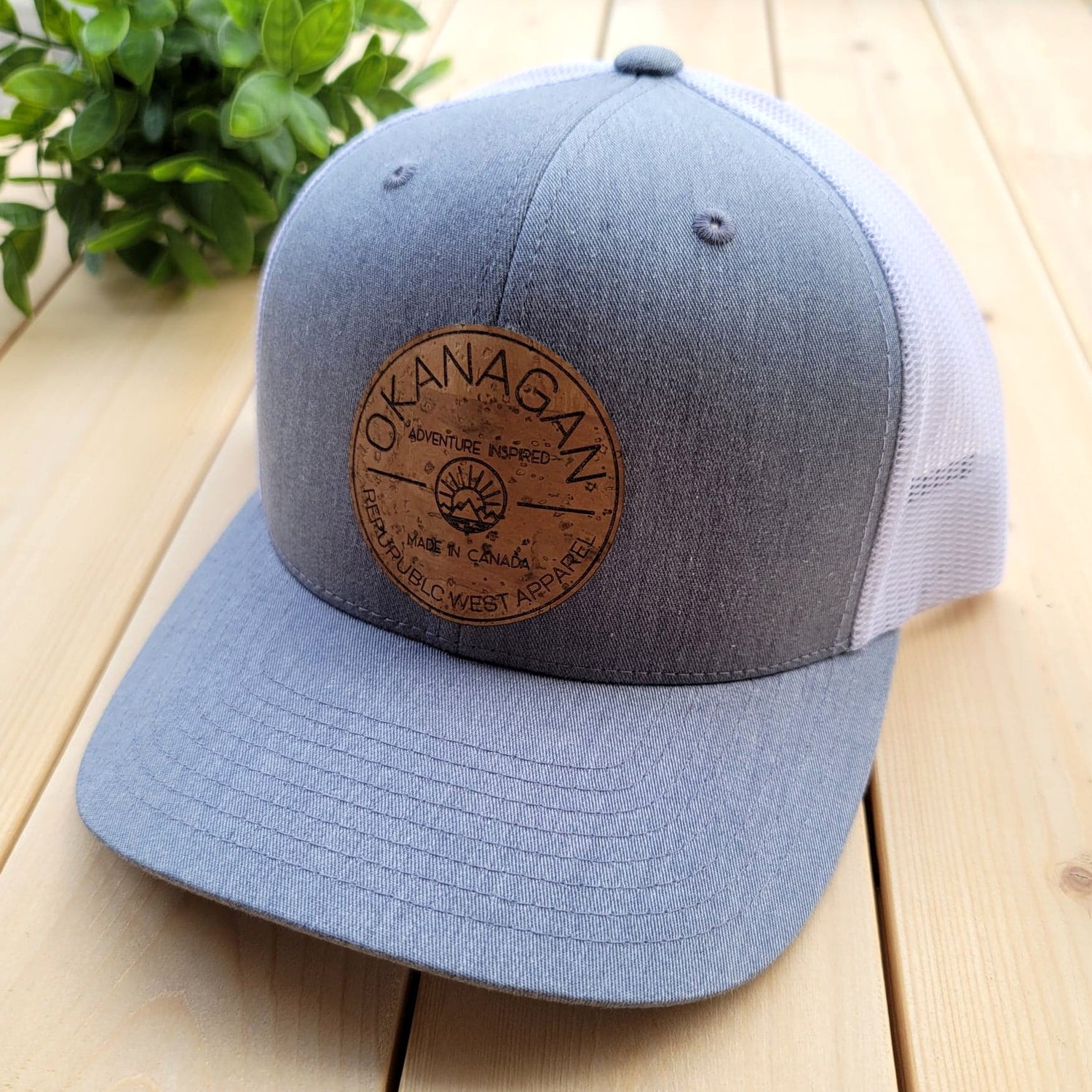 Okanagan Classic Cork Patch Hat - Grey - Republic West