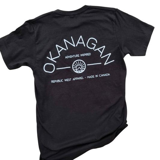 tshirt Okanagan Classic T-Shirt - Black Republic West