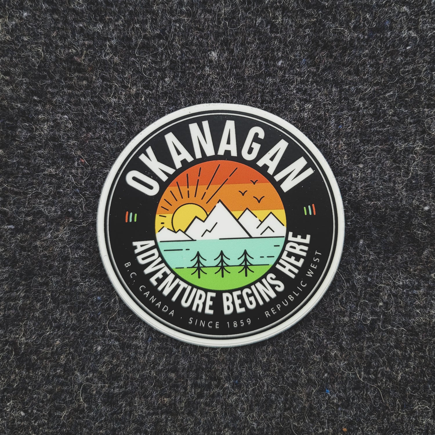 decal - decals - Stickers Okanagan Adventure Sticker 