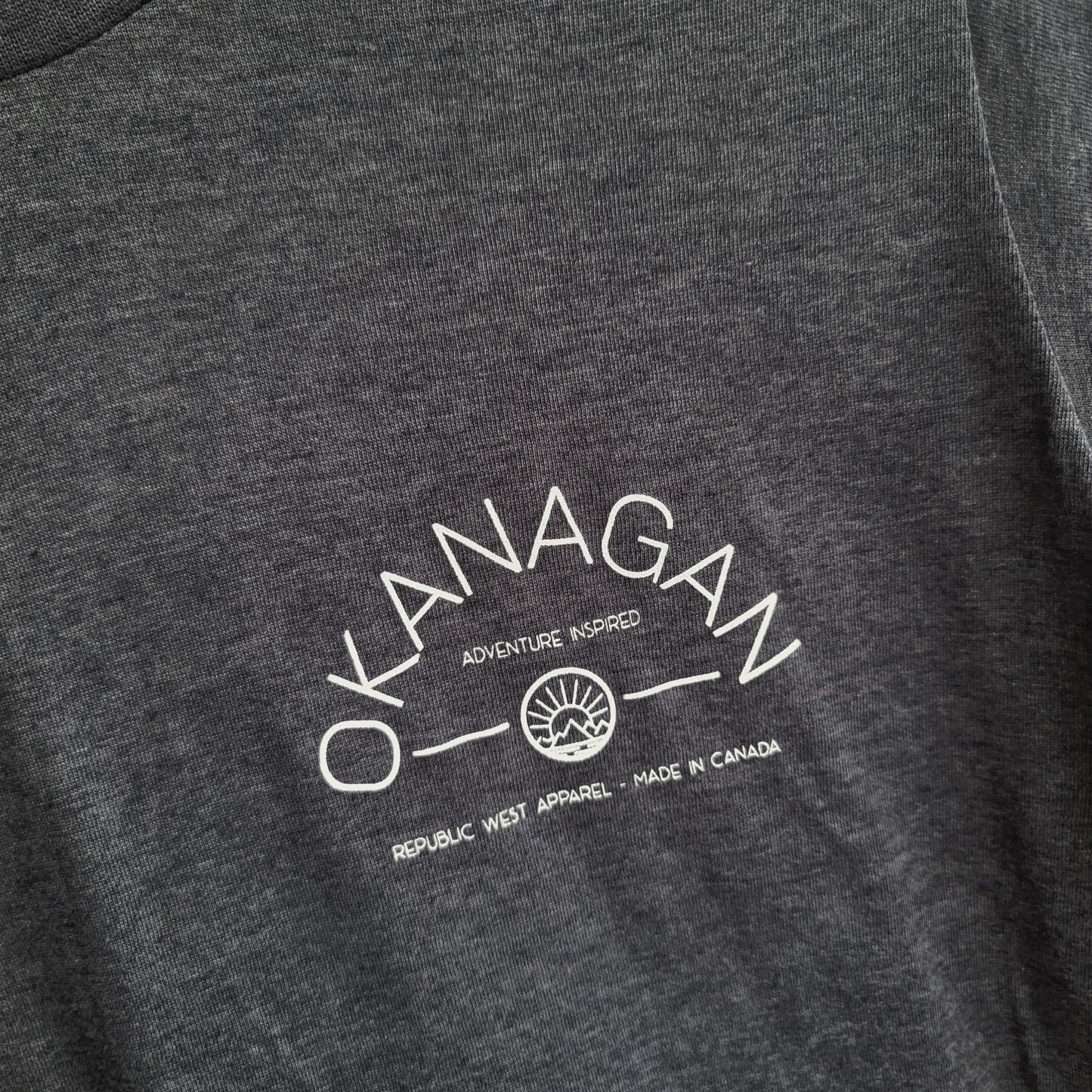 tshirt Okanagan Classic T-Shirt - Charcoal Republic West