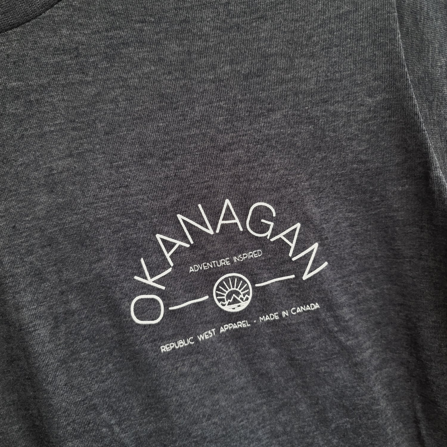 tshirt Okanagan Classic T-Shirt - Charcoal Republic West