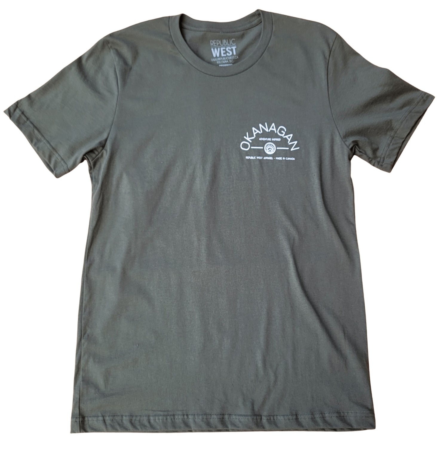 Okanagan Classic T-Shirt - Military Green - Republic West
