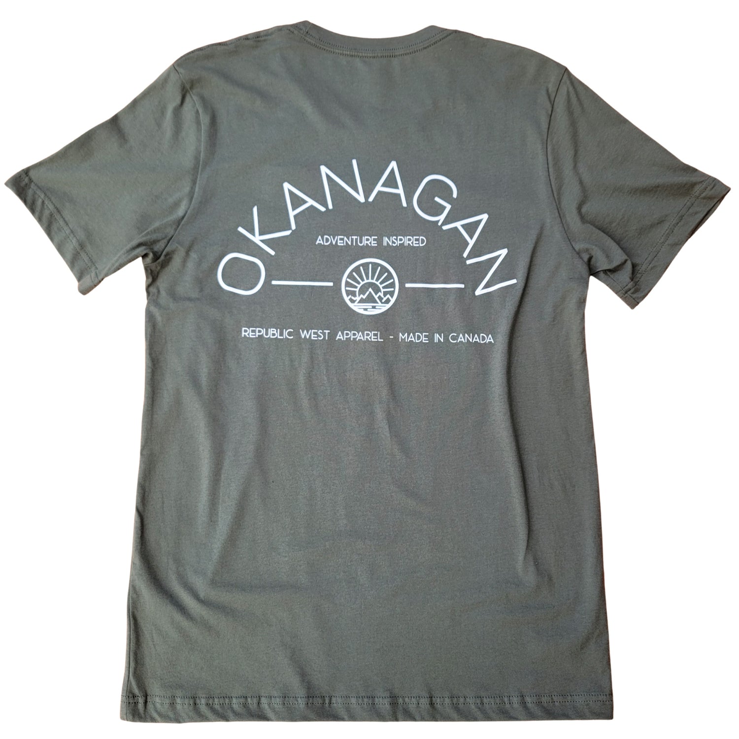 Okanagan Classic T-Shirt - Military Green - Republic West