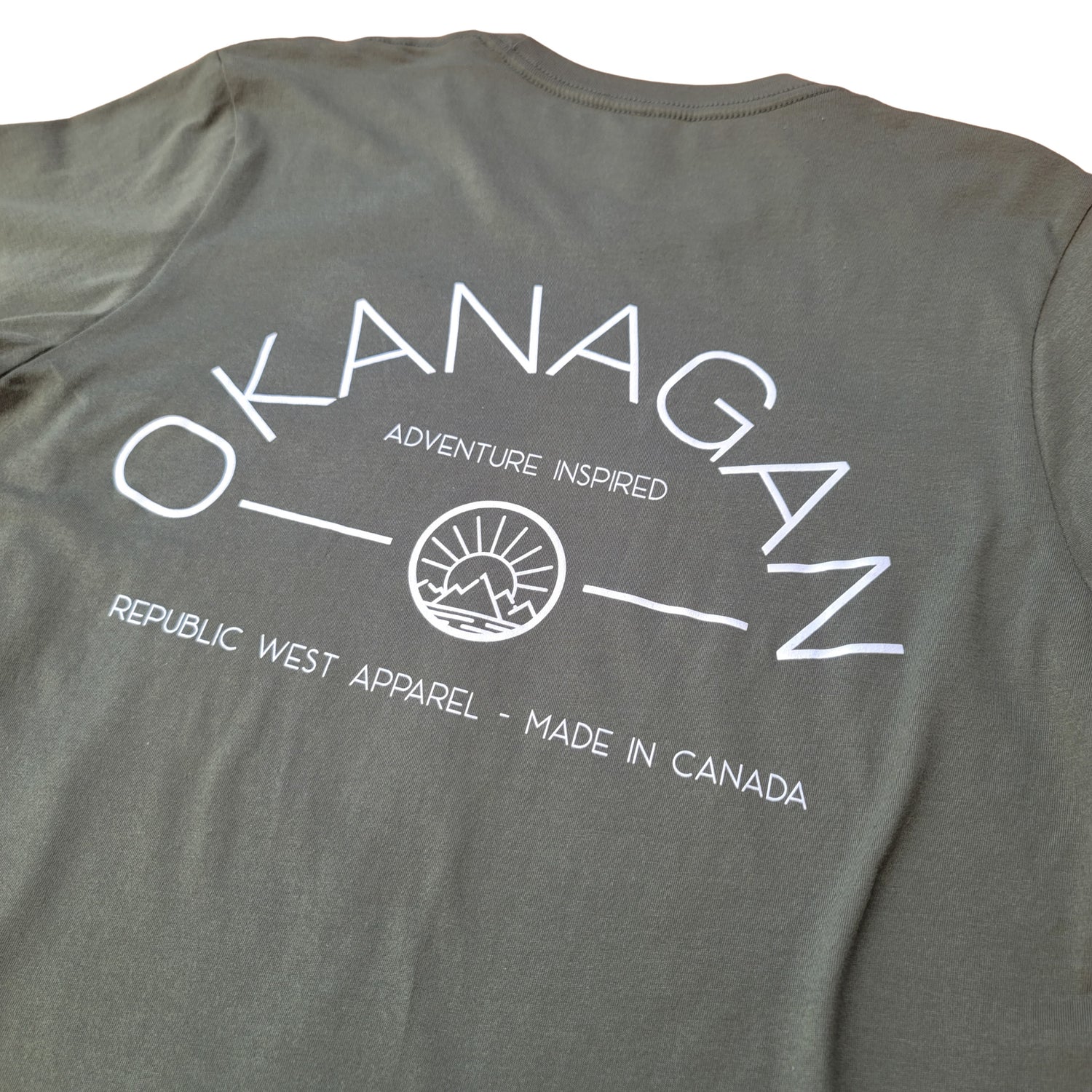 Okanagan Classic T-Shirt - Military Green - Republic West
