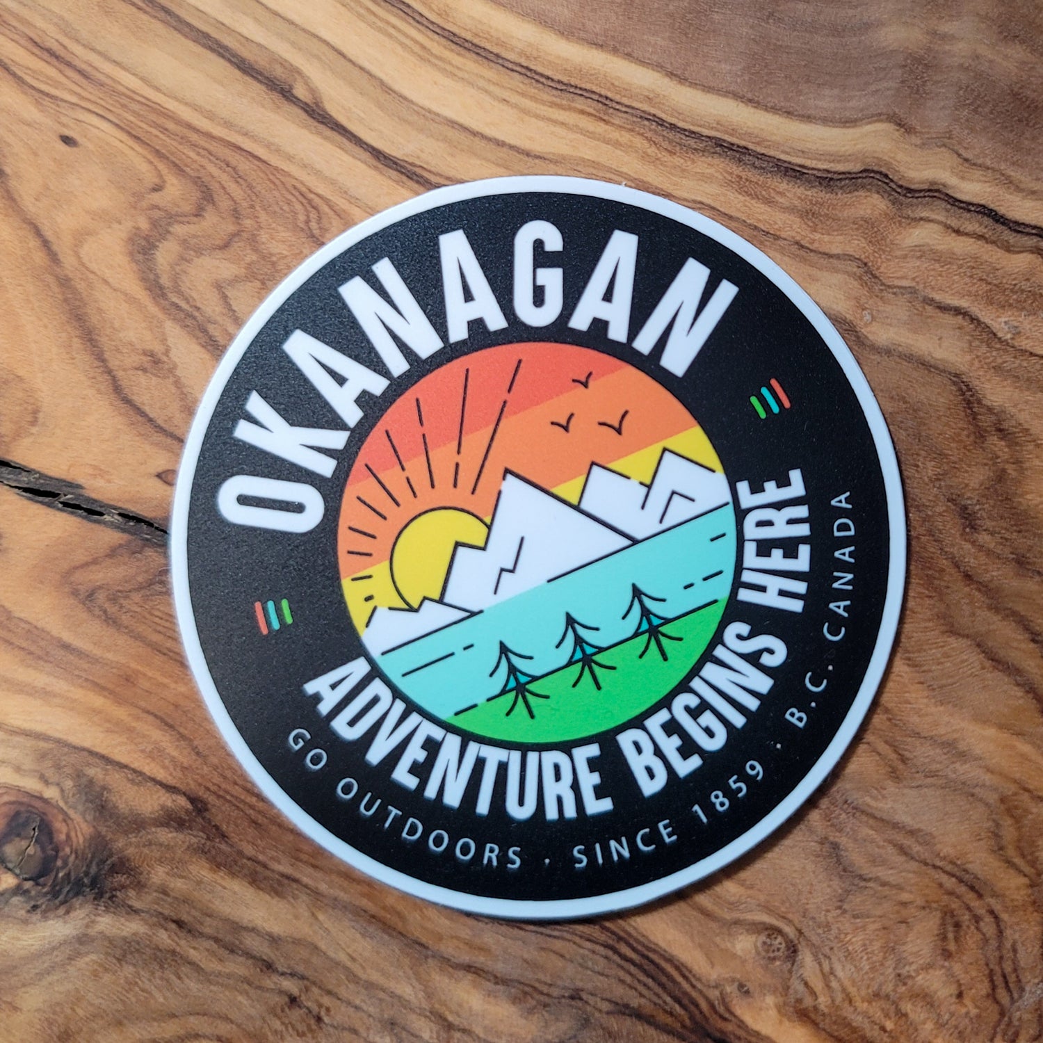Okanagan Adventure Sticker - Republic West