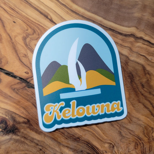 Kelowna Sails Sticker