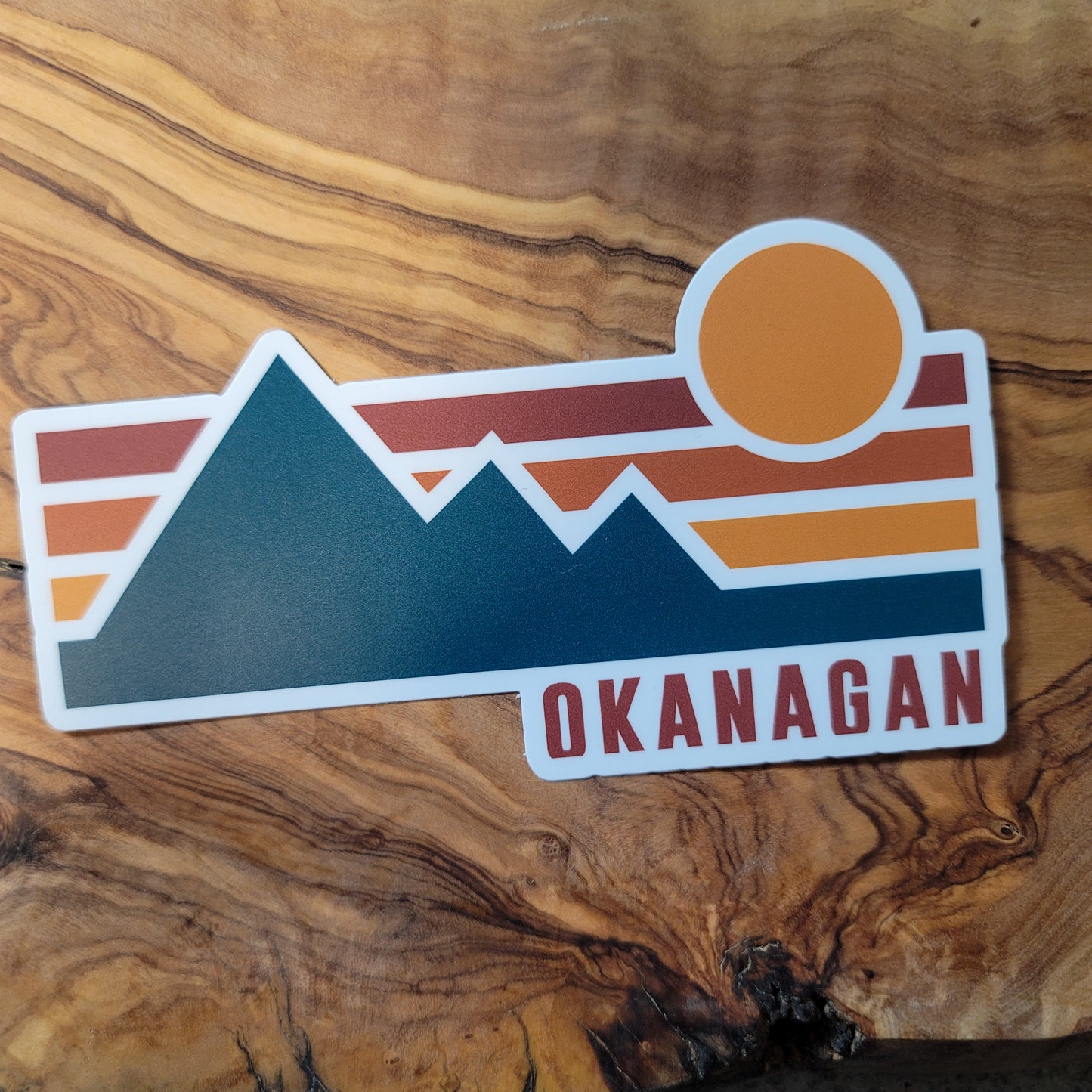 Okanagan Sunset Sticker