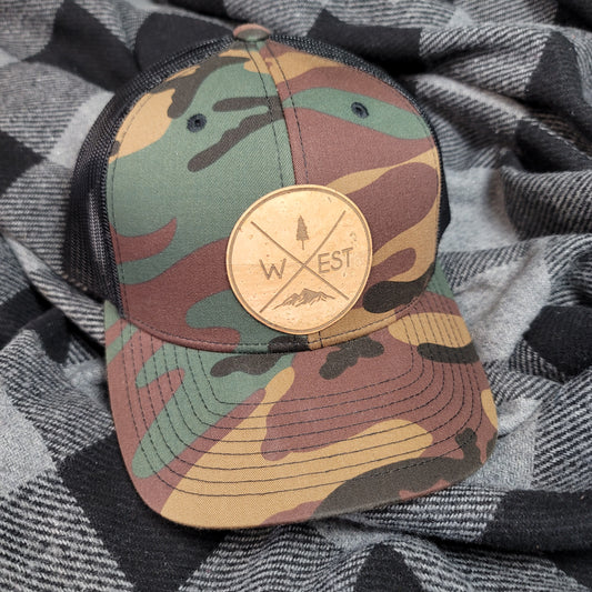 West X Cork Patch Hat - Camo