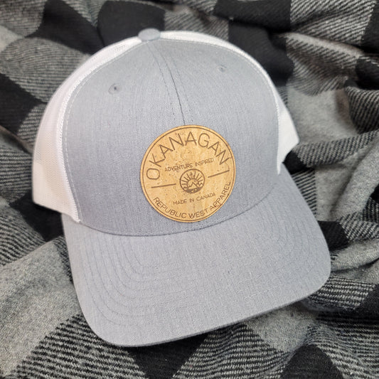 Okanagan Classic Cork Patch Hat - Grey - Republic West