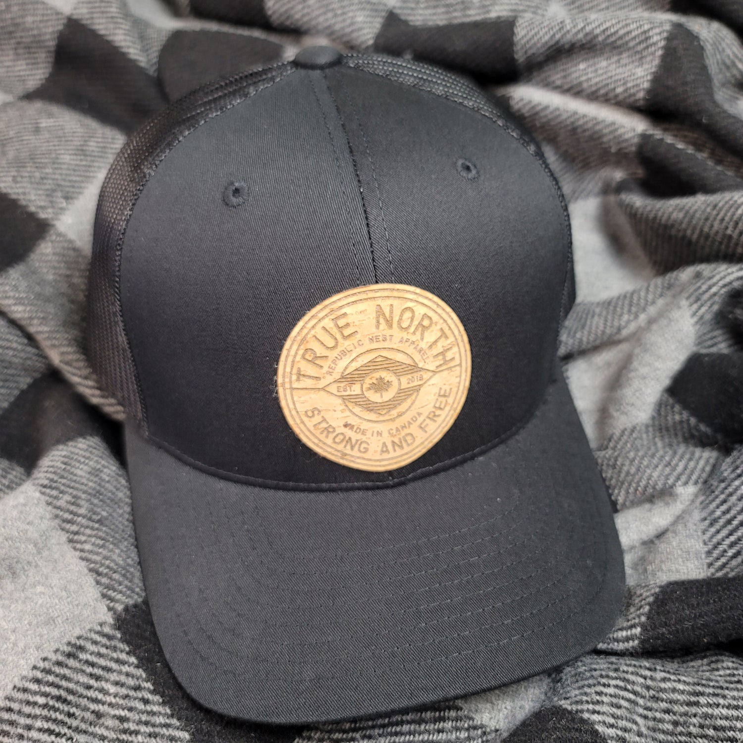 True North (Canada) Cork Patch Hat - Black - Republic West