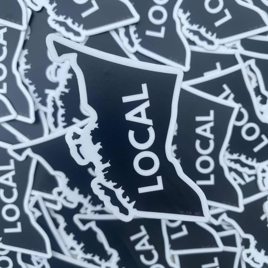 Local BC Vinyl Sticker