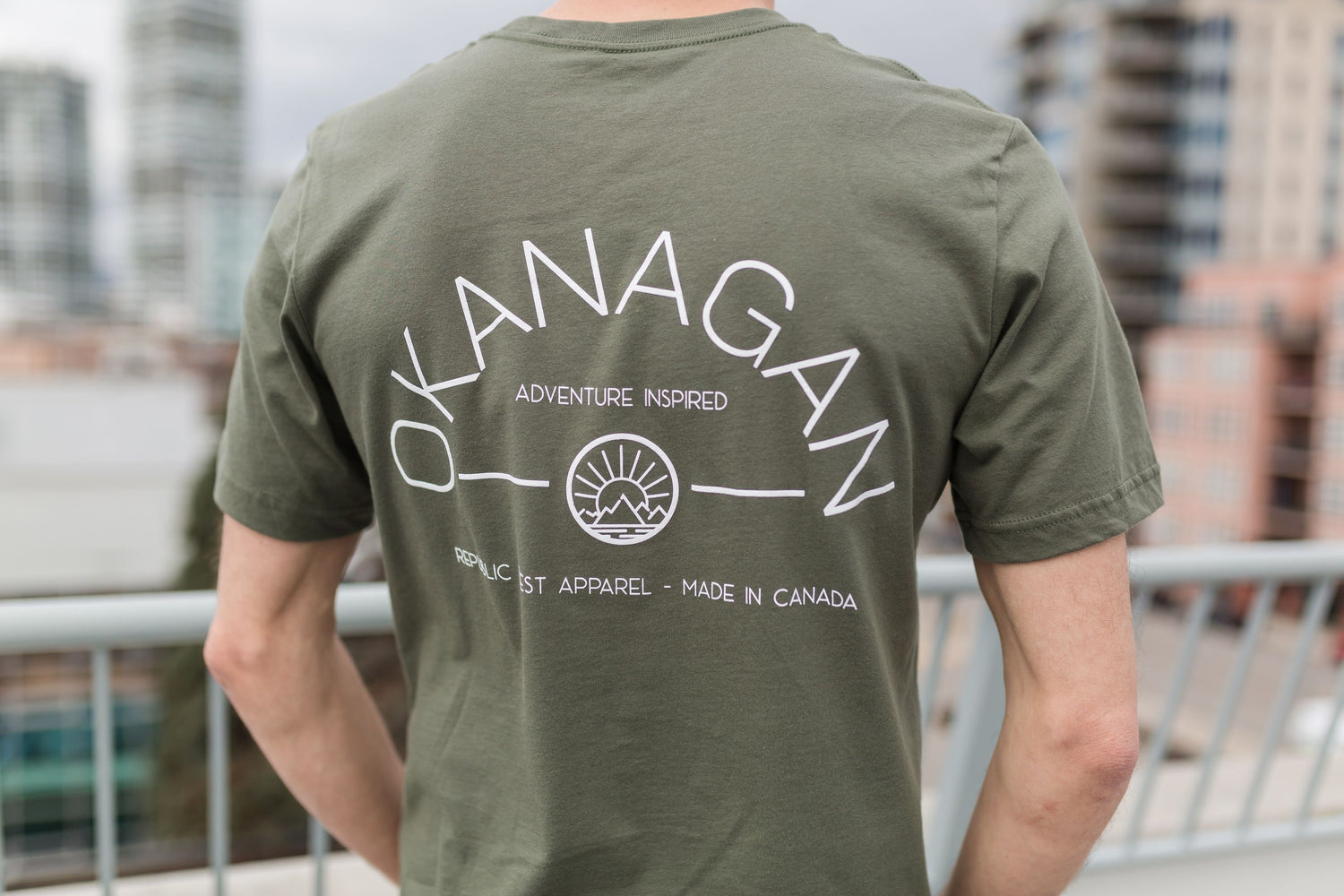 Okanagan Classic T-Shirt - Military Green - Republic West