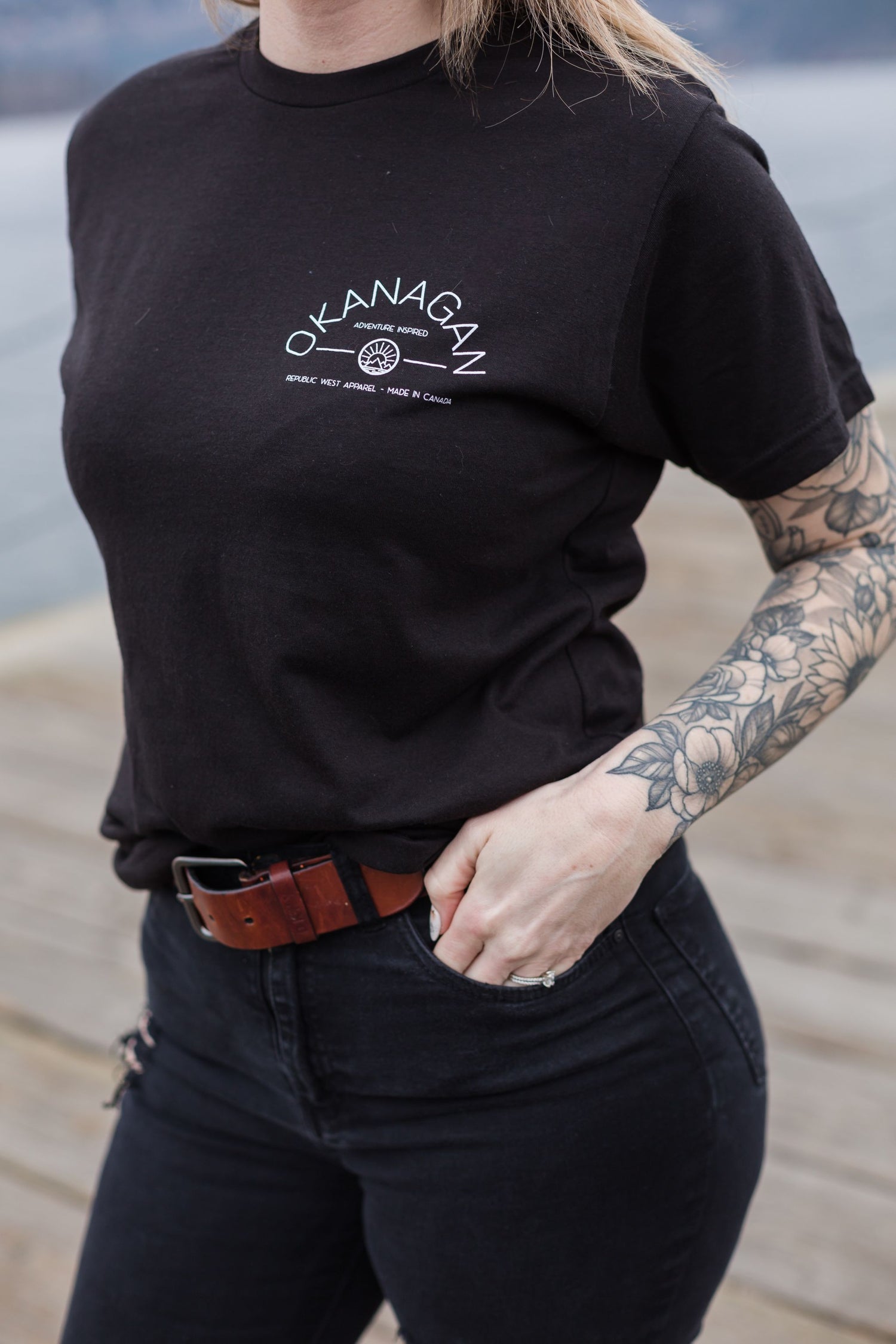 Okanagan Classic T-Shirt - Black - Republic West