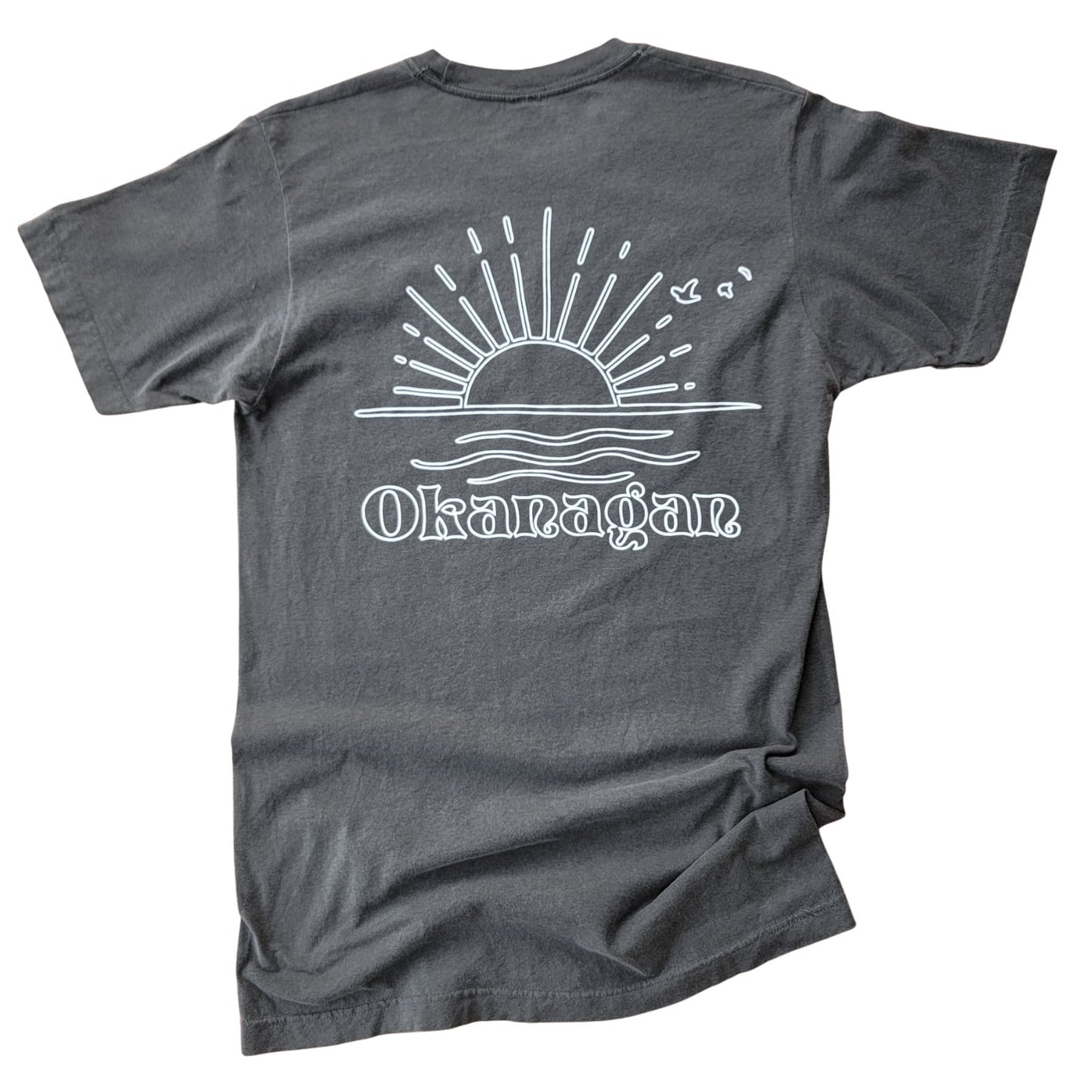 Sunny Okanagan T-Shirt - Vintage Charcoal