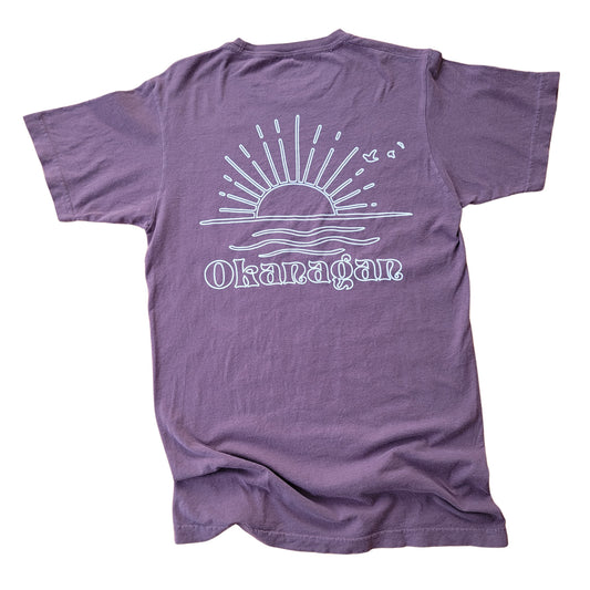 Sunny Okanagan T-Shirt - Vintage Mauve