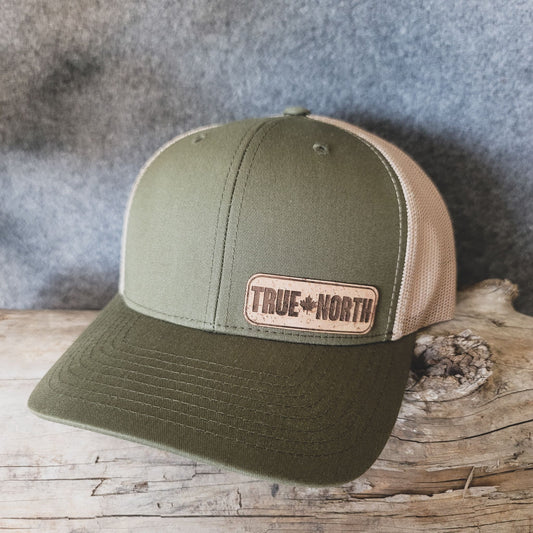 True North Rec Cork Patch Hat - Green