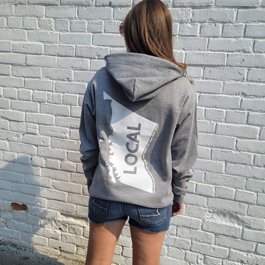 BC LOCAL HOODIE - GREY - LOCAL LABEL x REPUBLIC WEST COLLAB