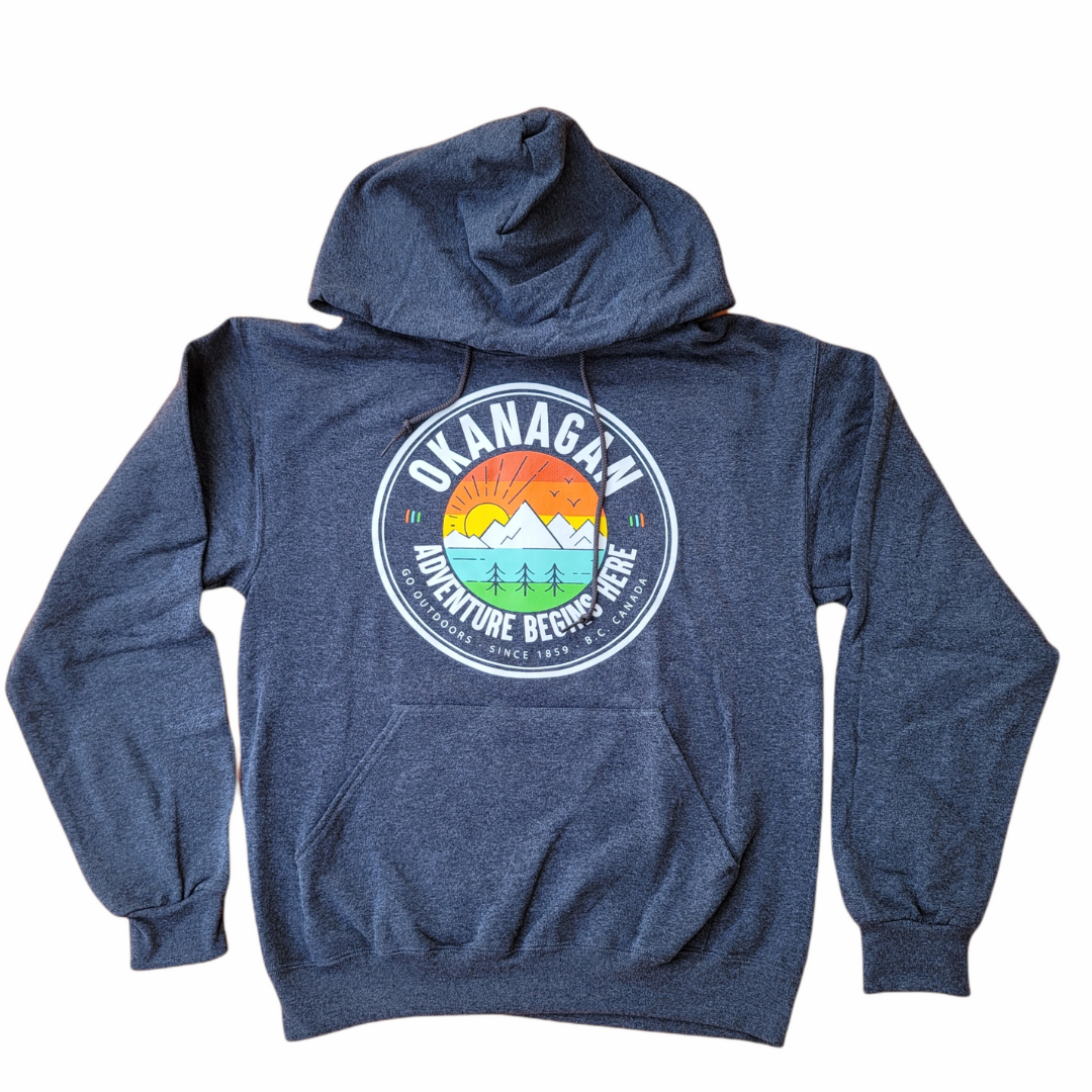 Okanagan Adventure Hoodie - Charcoal – Republic West