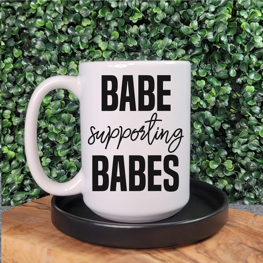 Babe Supporting Babe Mug - Republic West