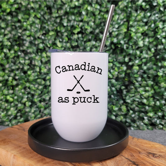 Canadian As Puck Bevie Tumbler