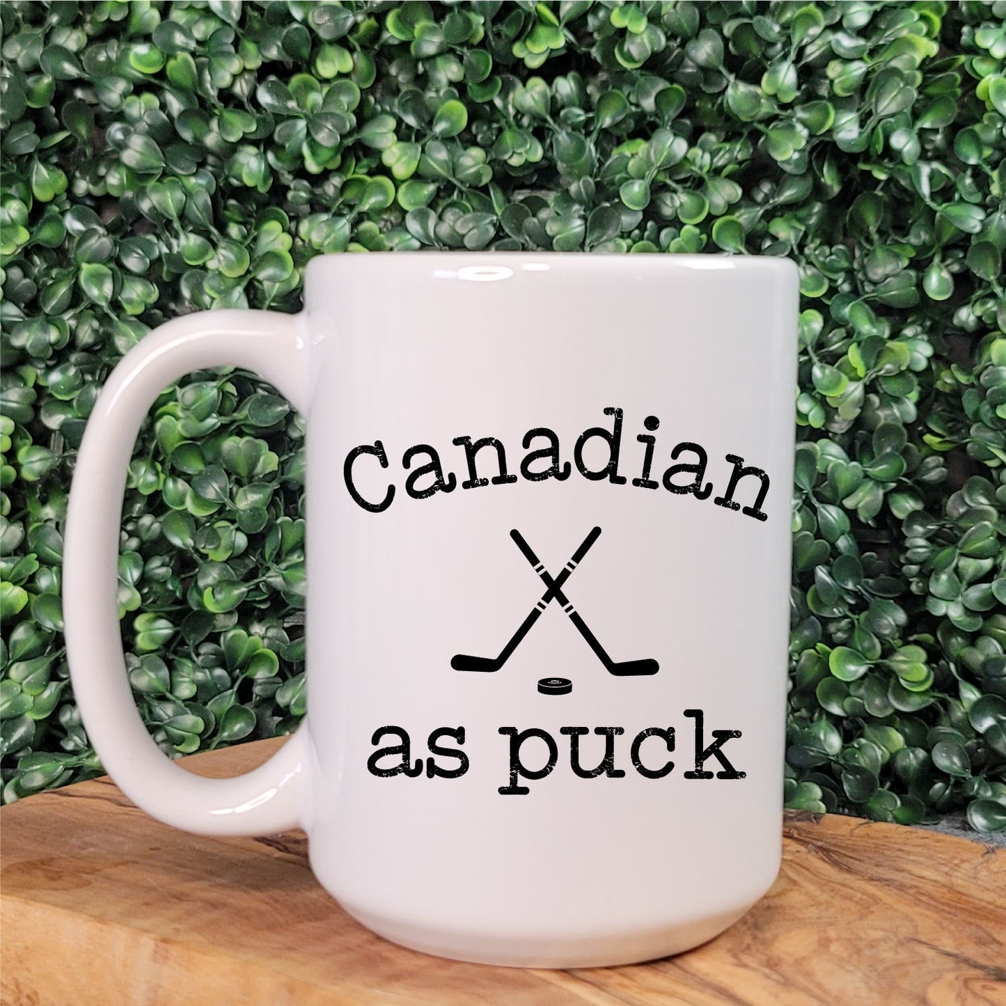 Canadian As Puck Mug