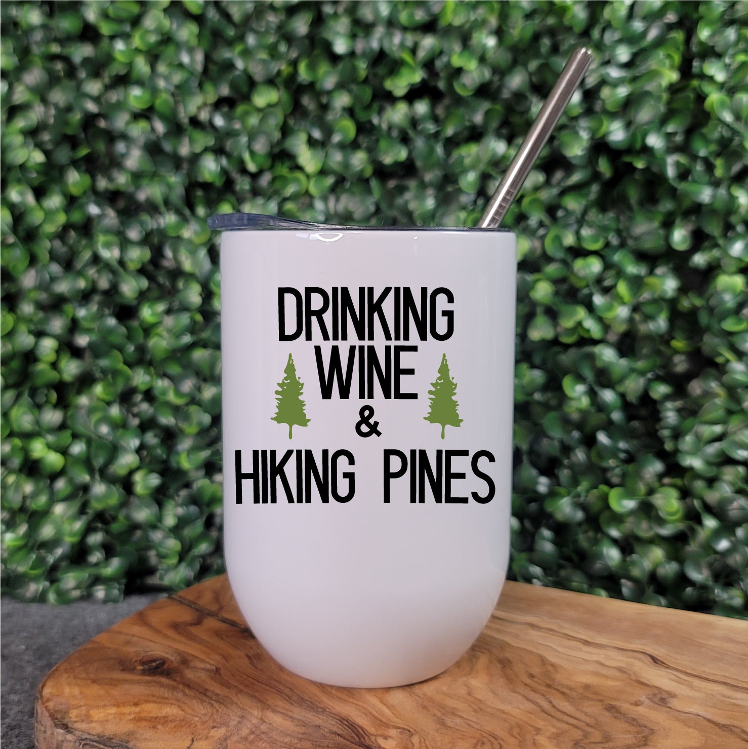 Drinking Wine & Hiking Pines Bevie Tumbler - Republic West