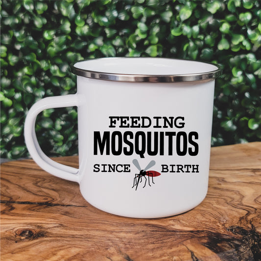 Feeding Mosquitos Camp Mug