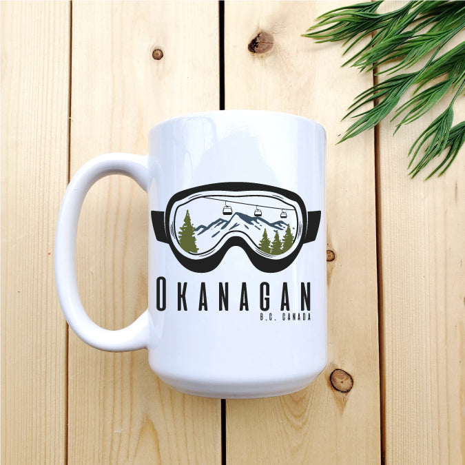 Ceramic Mug - Coffee Okanagan Goggles Mug Republic West