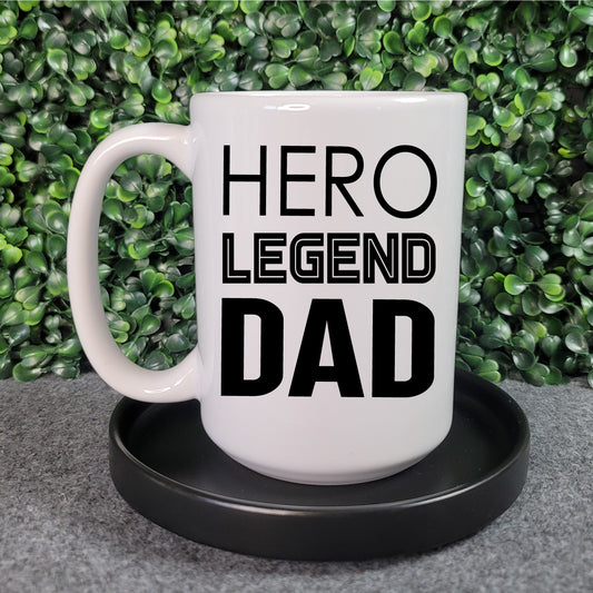 Hero Legend Dad Mug - Republic West