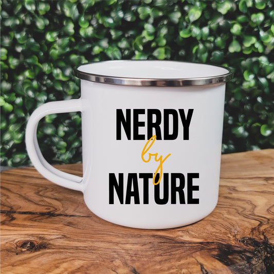 Nerdy By Nature Camp Mug - Republic West